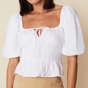 Faithfull The Brand white top